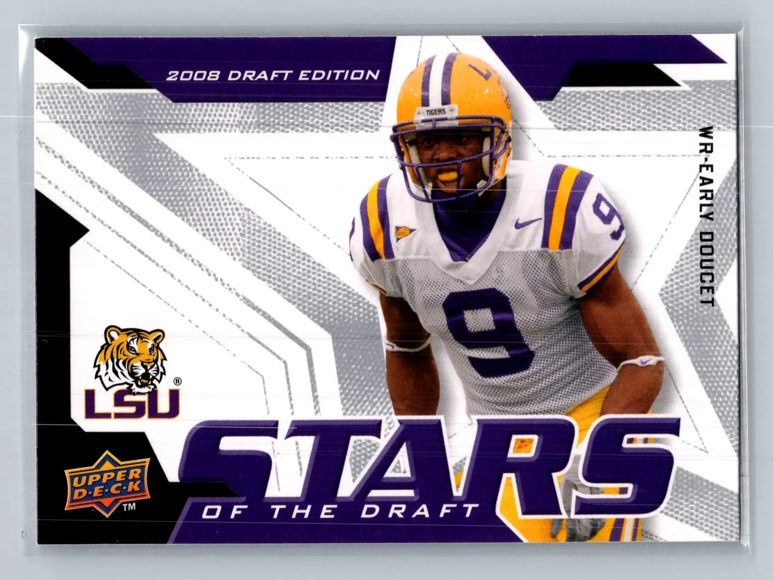 2008 Upper Deck Draft Edition #SOD5 Early Doucet Stars of the Draft LSU Tigers - Football Card Single