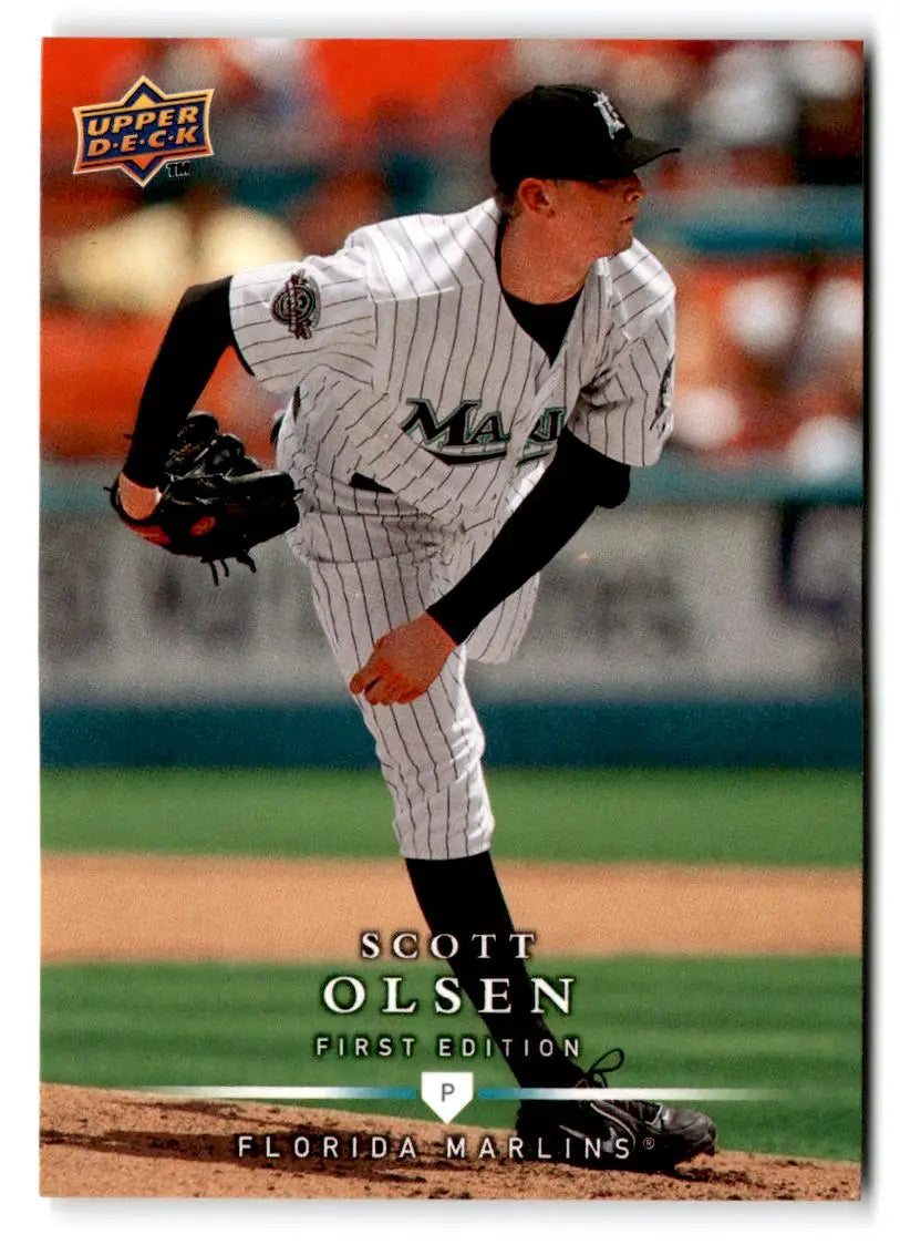2008 Upper Deck First Edition #117 Scott Olsen - Baseball Card Single