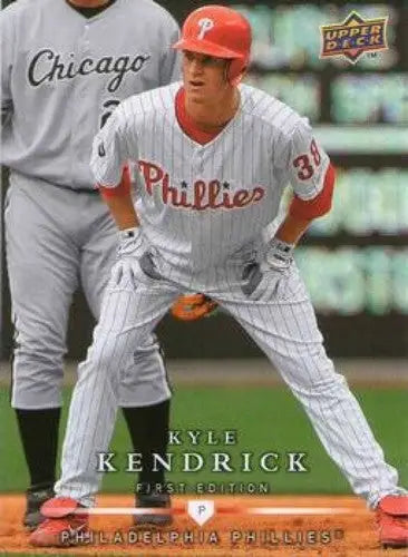 Original gloss 2008 Upper Deck Kyle Kendrick Phillies baseball card NM-MT