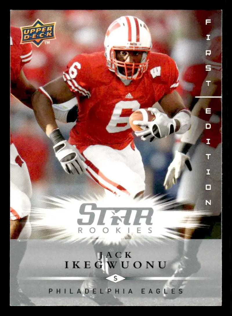 2008 Upper Deck First Edition #166 Jack Ikegwuonu - Football Card Single