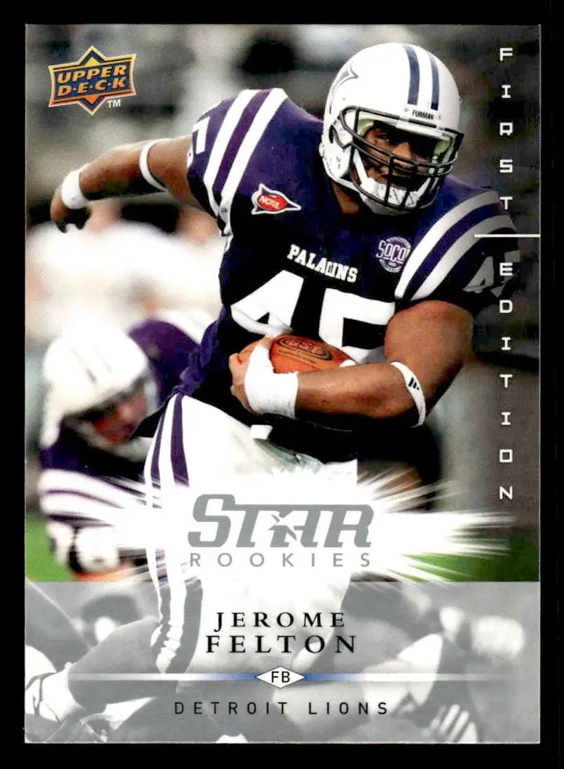 2008 Upper Deck First Edition #182 Jerome Felton - Football Card Single