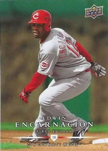 2008 Upper Deck First Edition #197 Edwin Encarnacion NM-MT Reds ID:70888 - Baseball Card Single
