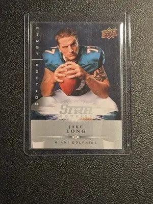 2008 Upper Deck First Edition #214 Jake Long - Football Card Single