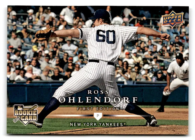 2008 Upper Deck First Edition #284 Ross Ohlendorf - Baseball Card Single