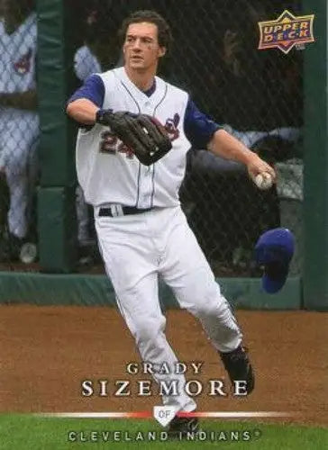 2008 Upper Deck First Edition #344 Grady Sizemore NM-MT Indians ID:72992 - Baseball Card Single