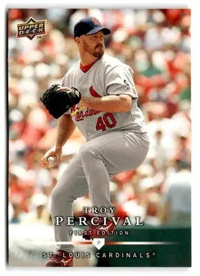 2008 Upper Deck First Edition #53 Troy Percival - Baseball Card Single