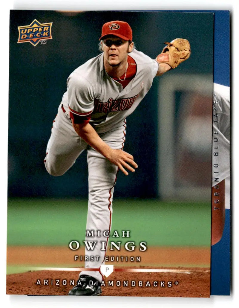 2008 Upper Deck First Edition #76 Micah Owings - Baseball Card Single