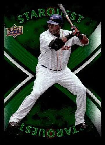 2008 Upper Deck First Edition Star Quest #SQ41 David Ortiz NM-MT Red So ID:74287 - Baseball Card Single