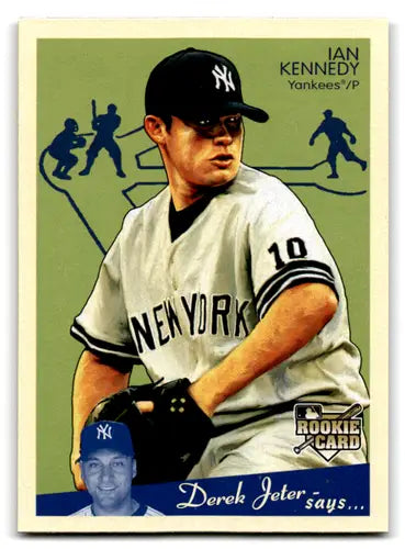 Ian Kennedy baseball card from 2008 Upper Deck Goudey featuring Yankees rookie ID 72278