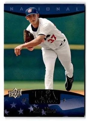 2008 Upper Deck USA Baseball Box Set #17 Mike Minor - Baseball Card Single