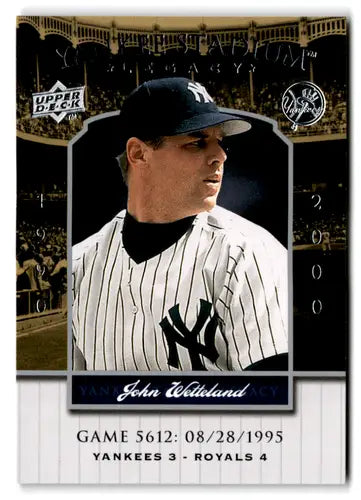 2008 Upper Deck Yankee Stadium Legacy Collection #5612 John Wetteland N ID:73311 - Baseball Card Single