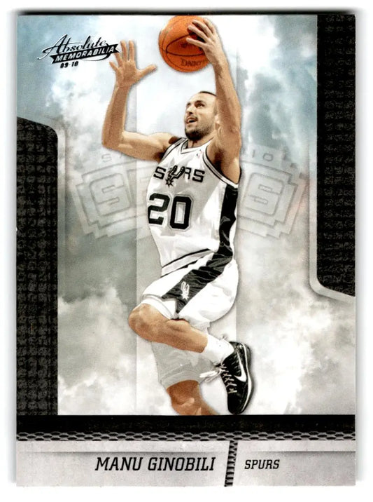 2009-10 Panini Absolute Memorabilia #81 Manu Ginobili Retail - Basketball Card Single