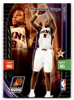 Channing Frye basketball card from 2009-10 Panini Adrenalyn XL NNO Channing Frye series