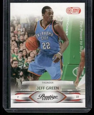 2009-10 Panini Prestige Bonus Shots Jeff Green #74 Basketball