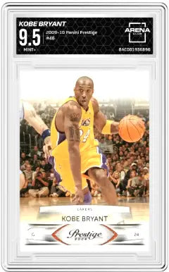 2009-10 Panini Prestige Kobe Bryant #46 Basketball Arena Club 9.5