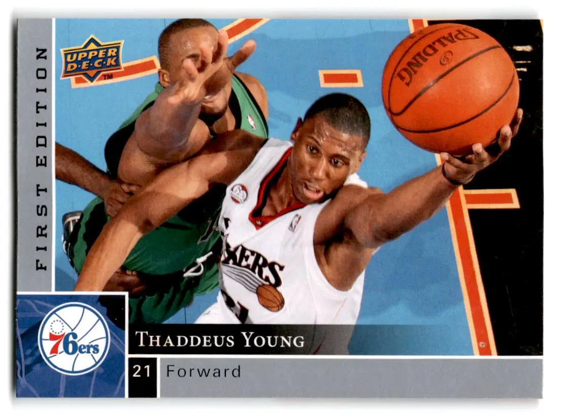 2009-10 Upper Deck #149 Thaddeus Young - Basketball Card Single
