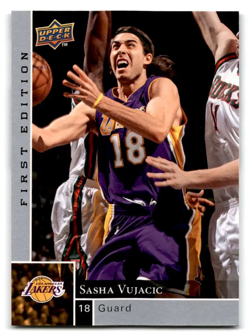 2009-10 Upper Deck First Edition #74 Sasha Vujacic - Basketball Card Single