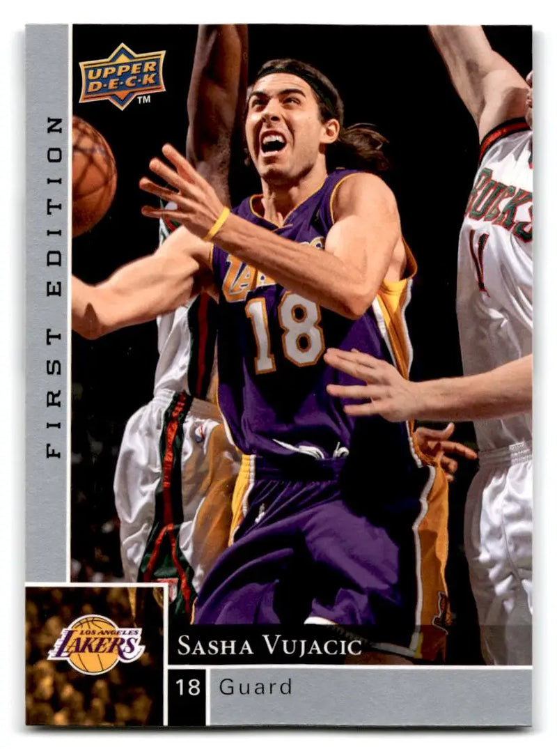 2009-10 Upper Deck First Edition #74 Sasha Vujacic - Basketball Card Single