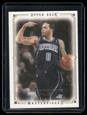 2009-10 Upper Deck Masterpieces Deron Williams #8 Basketball - Basketball Card Single