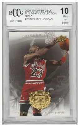 2009-10 Upper Deck Michael Jordan Legacy Collection Gold #38 Michael Jo ID:75216