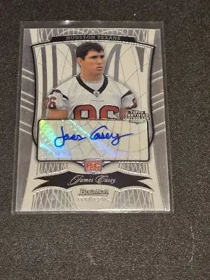 2009 Bowman Sterling #145 James Casey #/999 - Football Card Single