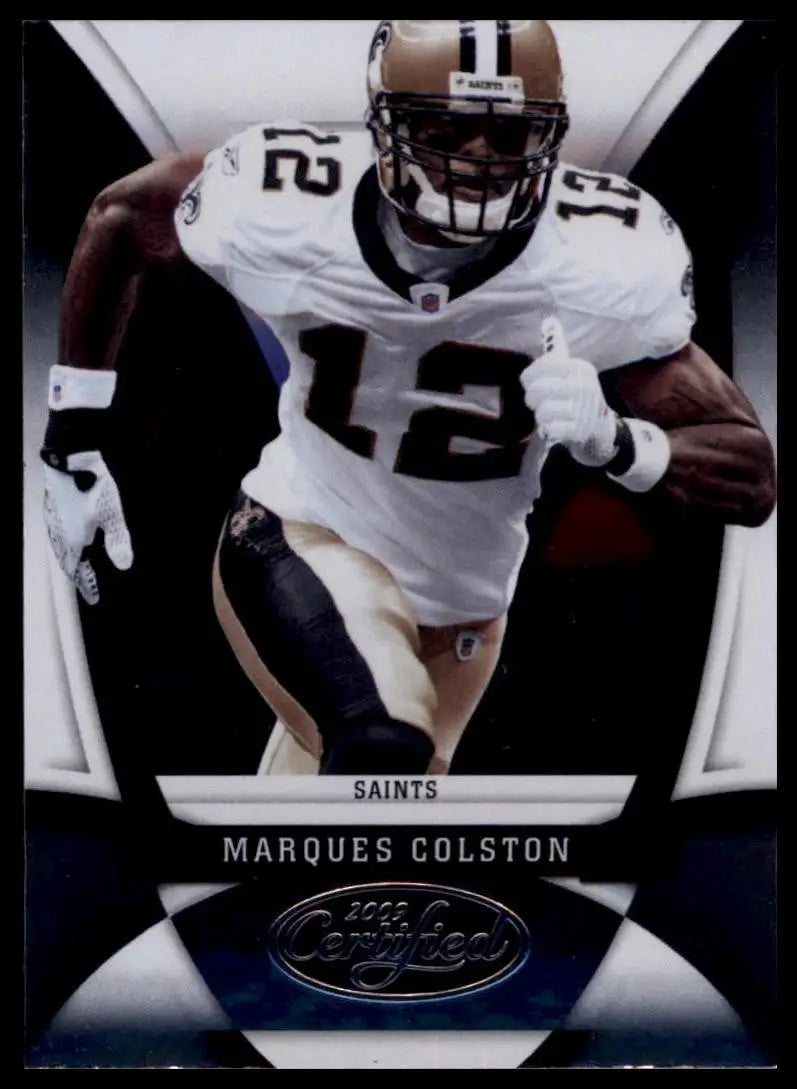 2009 Certified Marques Colston #79 New Orleans Saints Football Card NFL Sports - Football Card Single