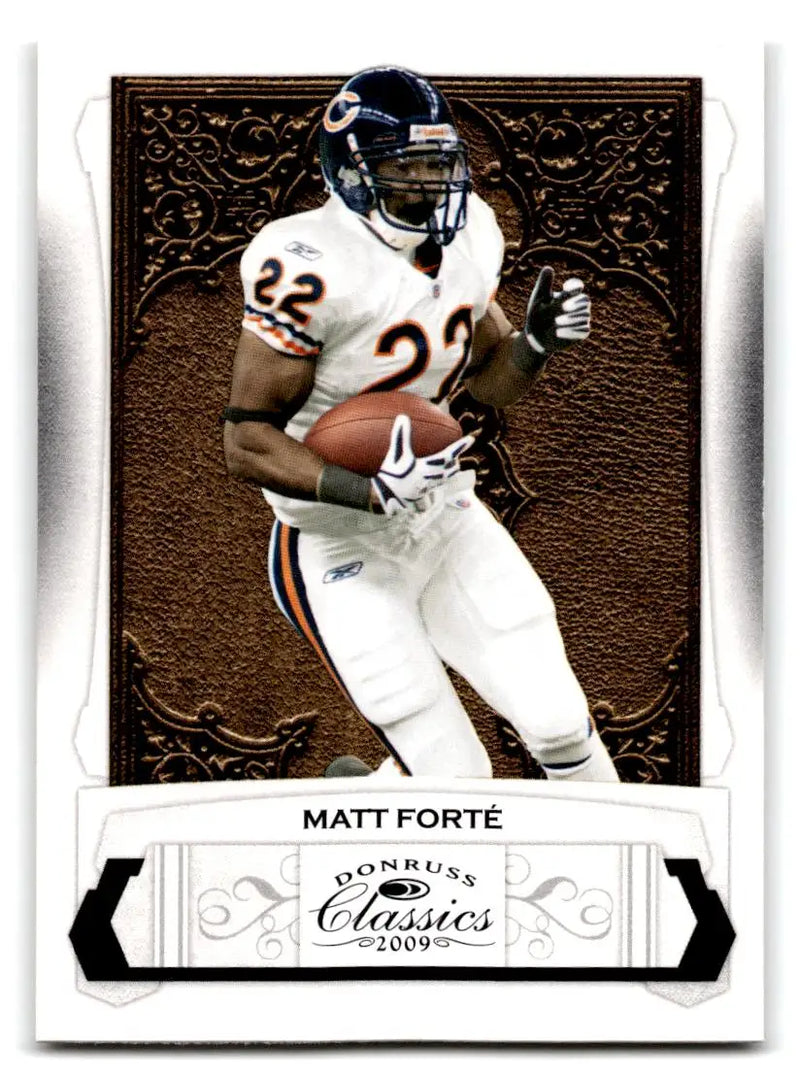2009 Donruss Classics #19 Matt Forte - Football Card Single