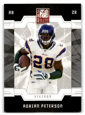 2009 Donruss Elite #55 Adrian Peterson NM Near Mint Vikings ID:79538 - Football Card Single