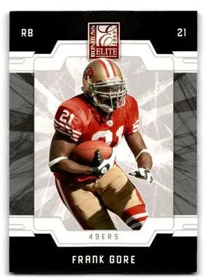 2009 Donruss Elite #83 Frank Gore Retail - Football Card Single