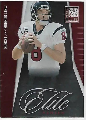 2009 Donruss Elite Elite Series Red #26 Matt Schaub NM-MT 170/999 Texans ID:4663 - Football Card Single
