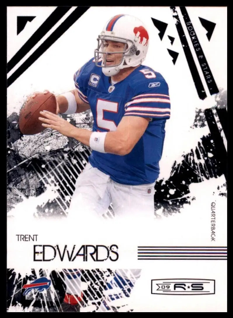 2009 Donruss Rookies & Stars Trent Edwards #12 Buffalo Bills Football Card NFL - Football Card Single