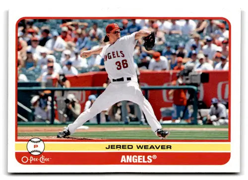 2009 O-Pee-Chee #417 Jered Weaver NM-MT Angels ID:73321 - Baseball Card Single