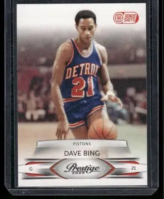 2009 Panini Prestige Bonus Shots Dave Bing #115 135/300 Basketball - Basketball Card Single