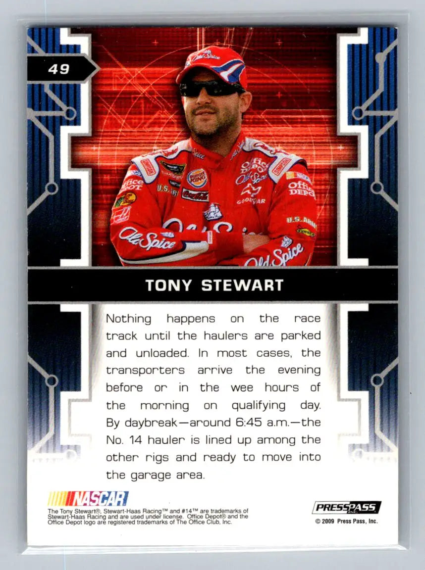 2009 Press Pass Stealth #49 #14 Office Depot/Old Spice CON Retail - Racing Card Single