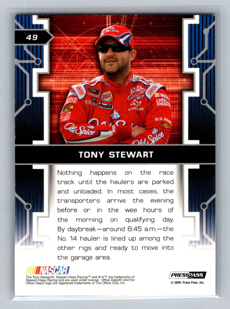 2009 Press Pass Stealth #49 #14 Office Depot/Old Spice CON Retail - Racing Card Single