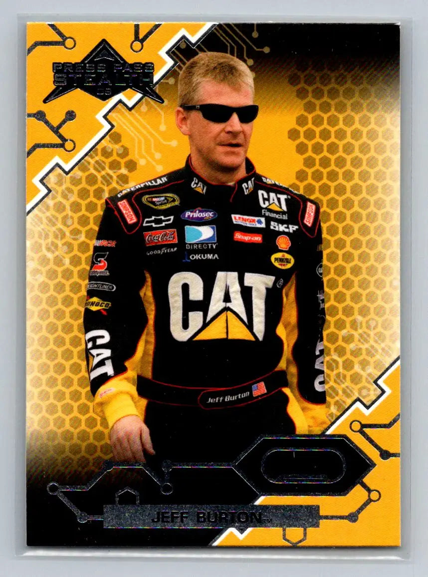 2009 Press Pass Stealth #6 Jeff Burton Retail Richard Childress Racing - Racing Card Single