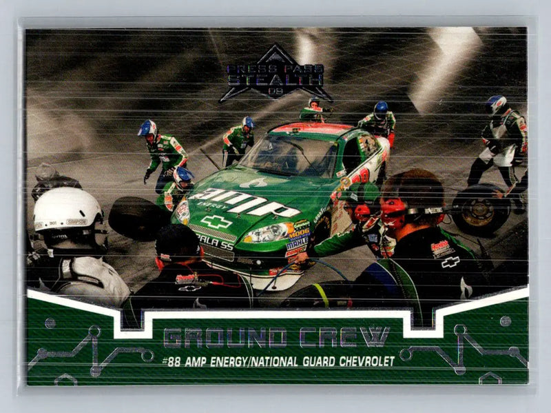 2009 Press Pass Stealth #63 #88 AMP Energy/National Guard Chevrolet Retail - Racing Card Single