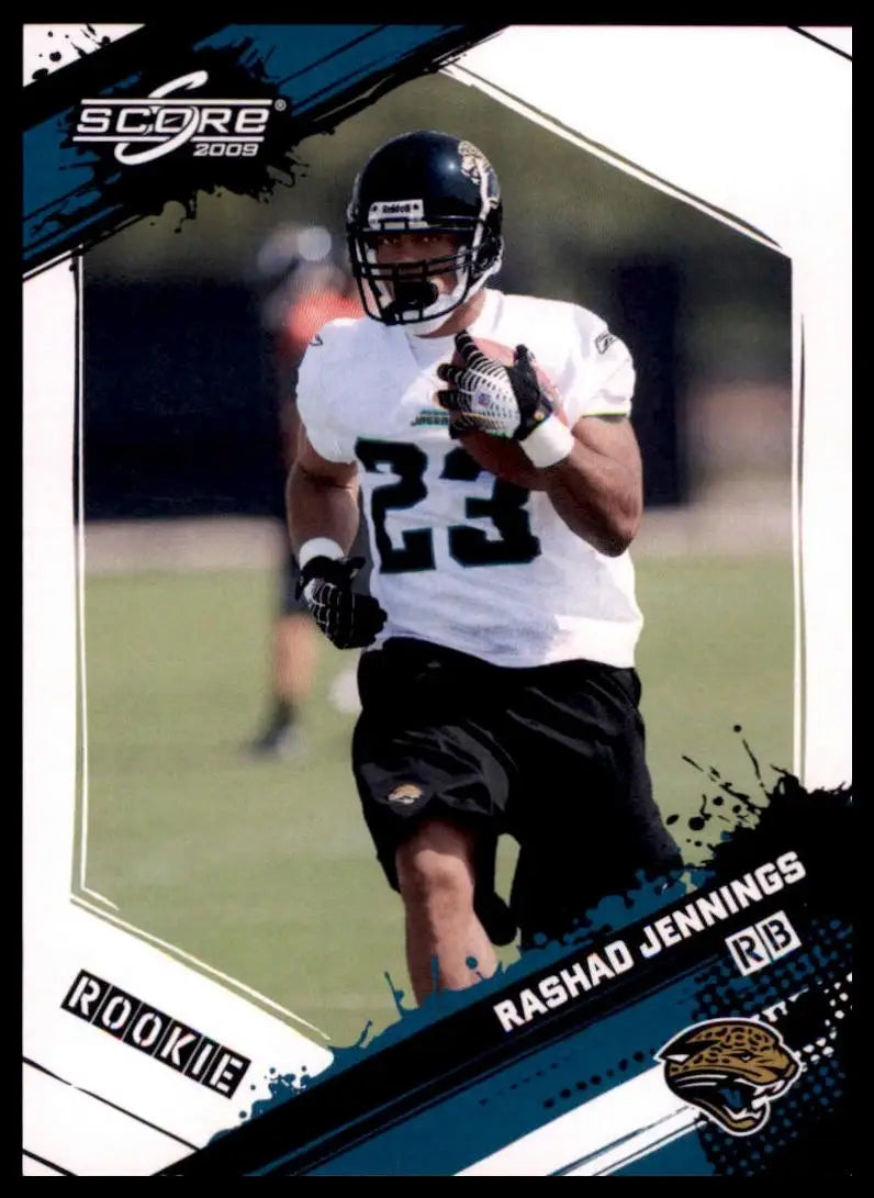 2009 Score Rookie Rashad Jennings #388 Jacksonville Jaguars Football Card NFL - Football Card Single