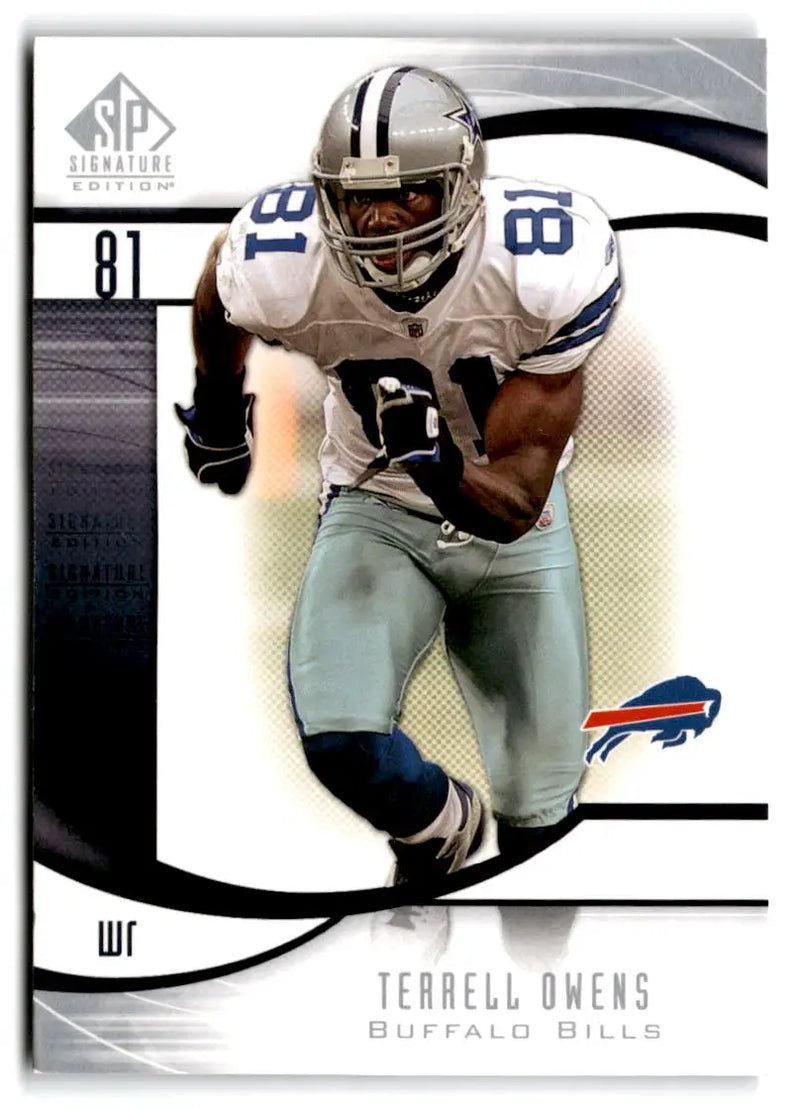 2009 SP Signature #132 Terrell Owens - Football Card Single