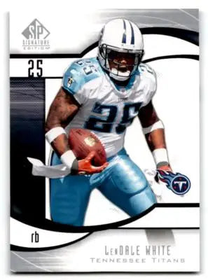 2009 SP Signature #189 LenDale White - Football Card Single