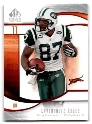 2009 SP Signature #36 Laveranues Coles - Football Card Single