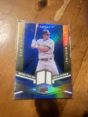 2009 Spectrum Jersey Card #SS-DU -DAN UGGLA -FLORIDA MARLINS - Baseball Card Single