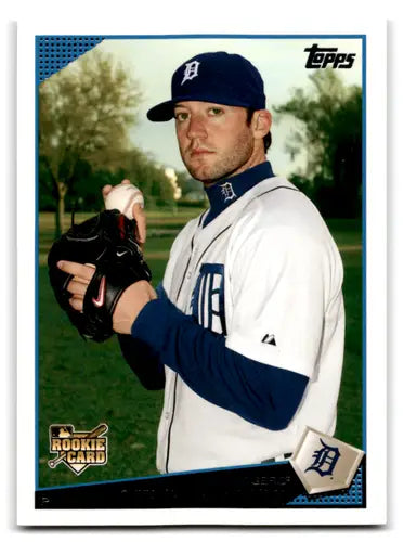 2009 Topps #282 Chris Lambert NM-MT RC Rookie Tigers ID:72334 - Baseball Card Single