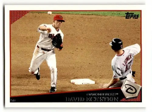 2009 Topps #79 David Eckstein Arizona Diamondbacks Baseball Cards EX ID:59707 - Baseball Card Single
