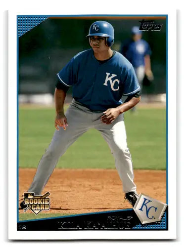 Original gloss baseball rookie card Kila Ka’aihue NM-MT Royals ID 72247