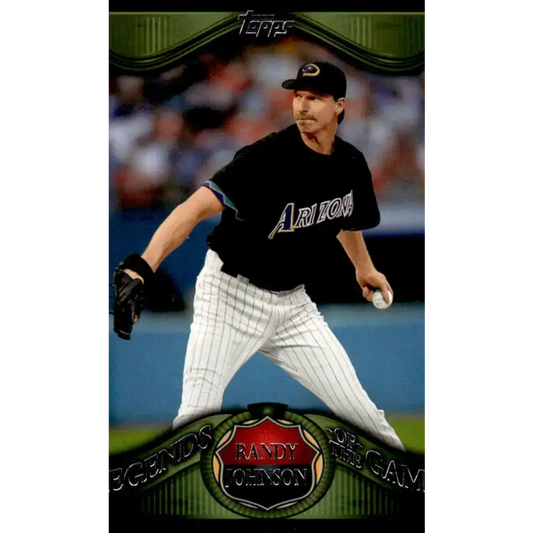 2009 Topps #LG-RJO Randy Johnson EX/NM Arizona Diamondbacks Baseball Card - Baseball Card Single