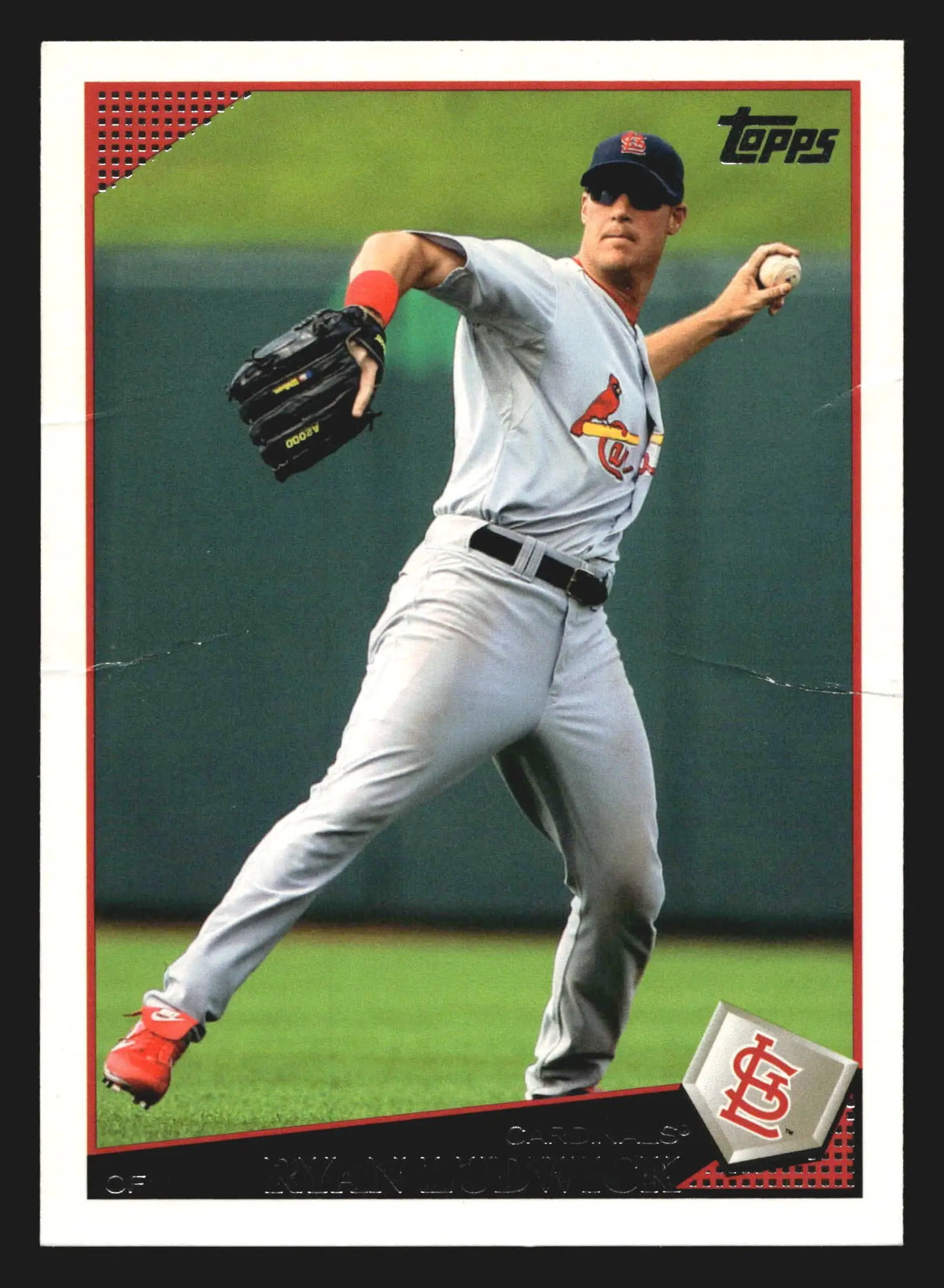 2009 Topps Ryan Ludwick #510 St. Louis Cardinals - Baseball Card Single