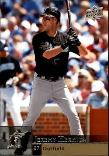 2009 Upper Deck #142 Jeremy Hermida NM-MT Marlins ID:72088 - Baseball Card Single