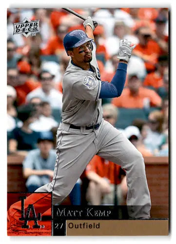 2009 Upper Deck #195 Matt Kemp NM-MT Dodgers ID:81504 - Baseball Card Single