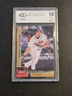 2009 Upper Deck #528 Chipper Jones BCCG 10 - Baseball Card Single